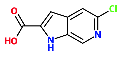 (image for) MCYC0240 5-Chloro-1H-pyrrolo[2,3-c]pyridine-2-carboxylic acid